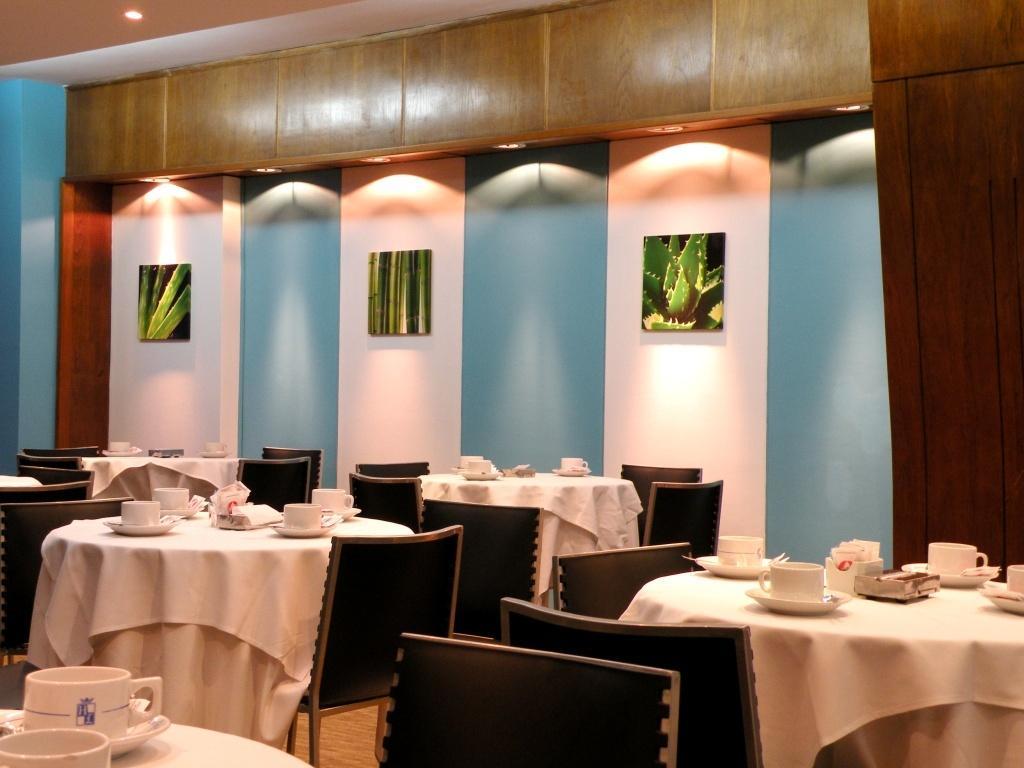 מונטווידאו Hotel Lancaster מסעדה תמונה